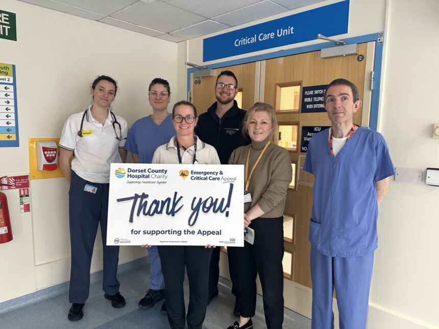 DCH Critical Care Team thank you for your support