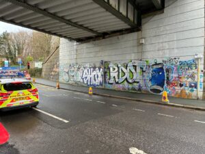 Damers Road railbridge 2