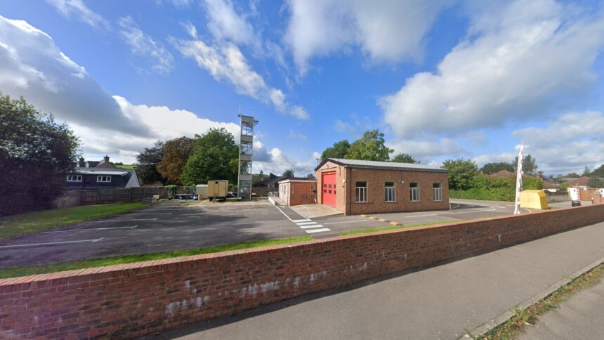 Maiden Newton Fire Station - Google