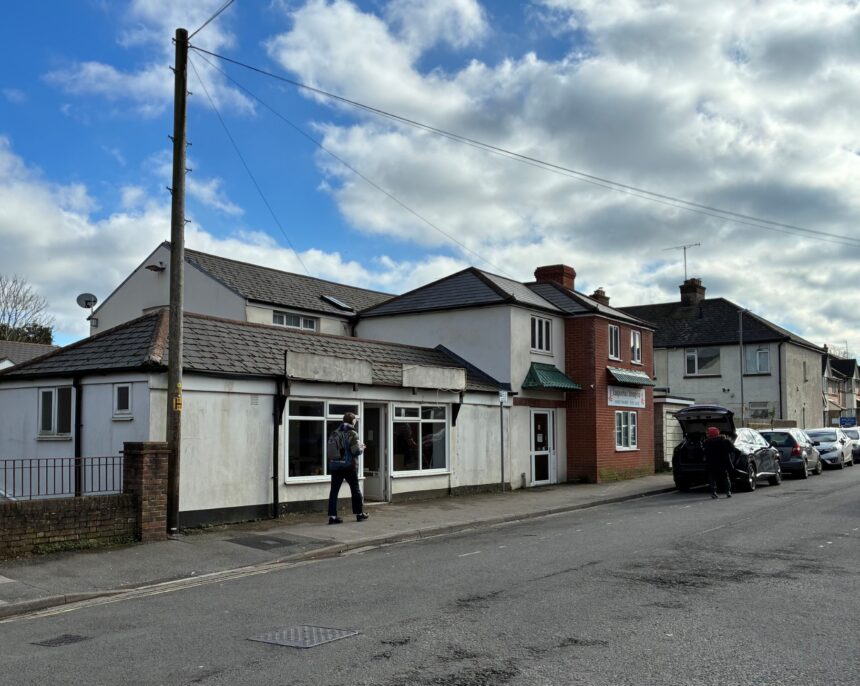 The former butchery business in Maud Road which could become a nail salon