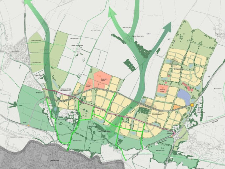 Dorchester North masterplan