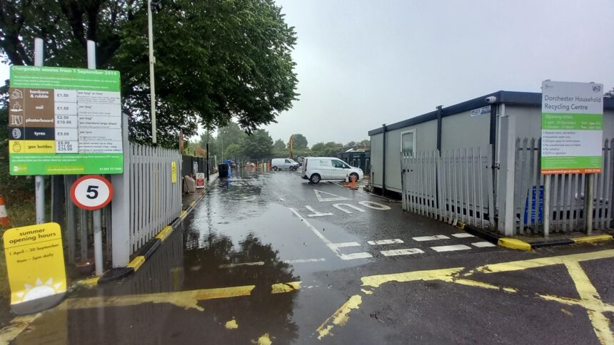 Entrance to Dorchester HRC