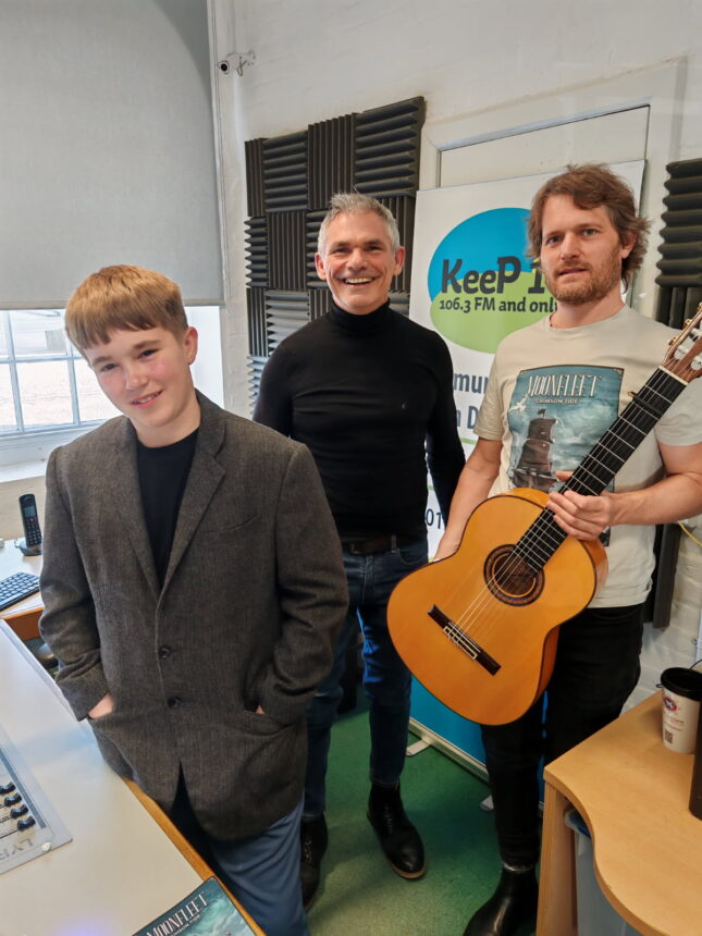 Toby, Will and Paul at KeeP 106