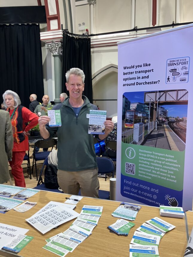 Dorchester Transport Action Group at town meeting 2025