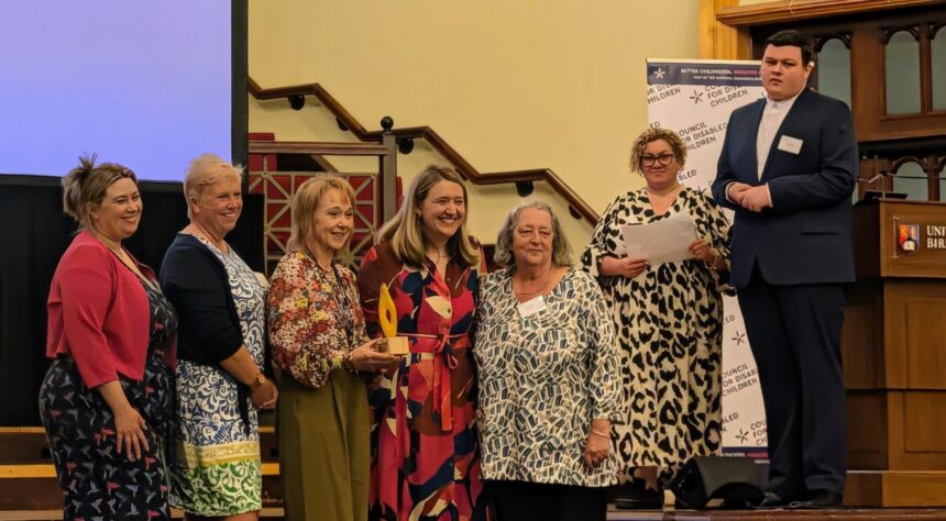 Council team recognised with national SEND award