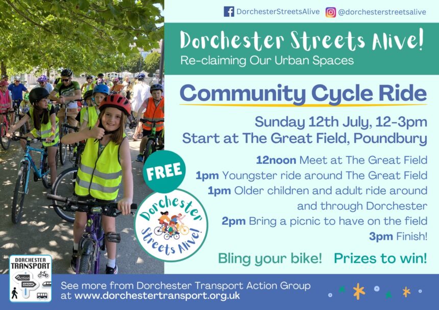Cycle ride poster