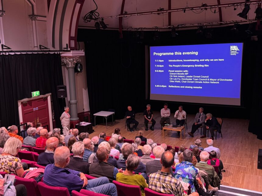The People's Emergency Briefing discussed in Dorchester