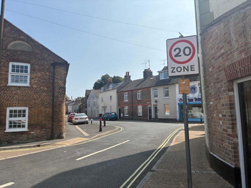 Fordington 20mph zone
