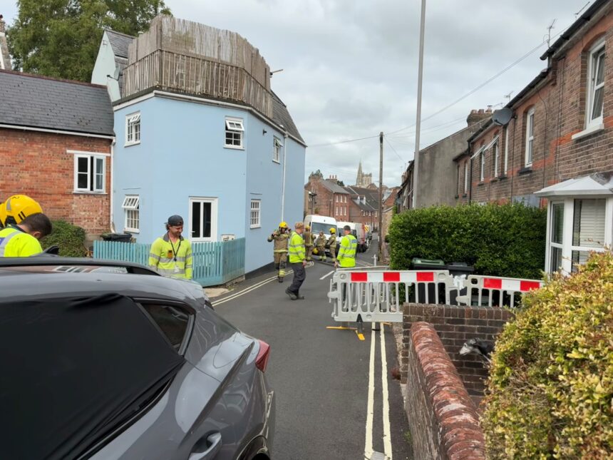 Dorchester homes evacuated following suspected gas leak