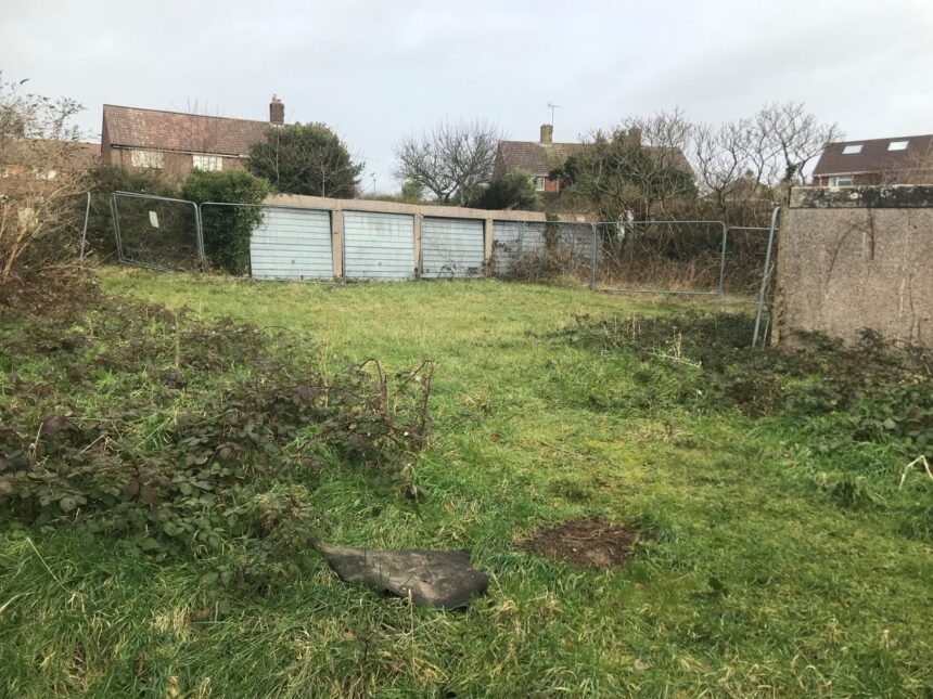 Garages on the site