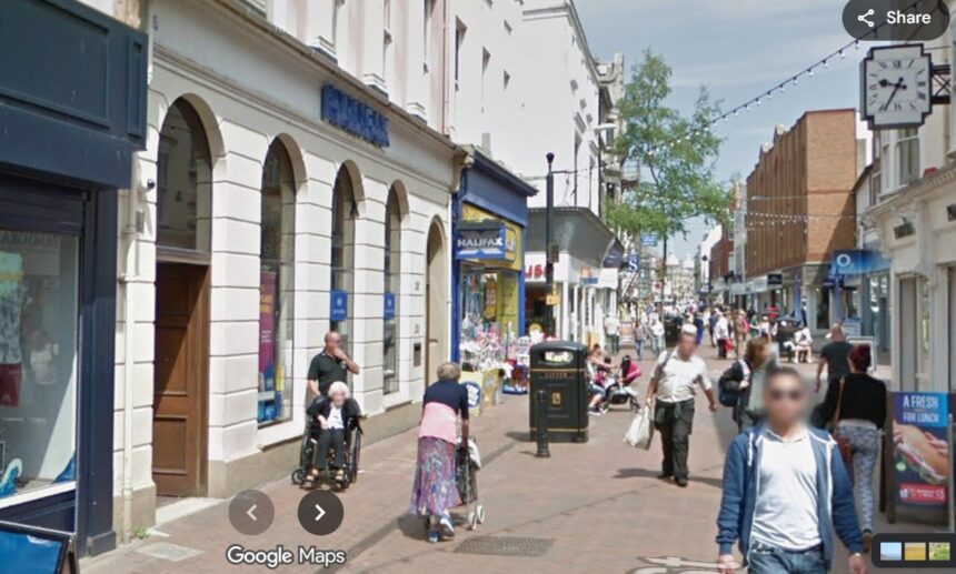 Halifax, St Mary Street, Weymouth. Google