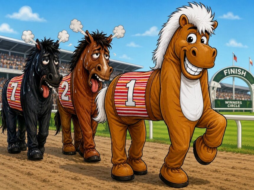 Hold Your Horses! Piddletrenthide Gets Ready for its Panto Race Night