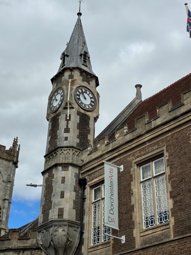 The clock tower, Galpin’s Folly, where extensive repairs are now needed.