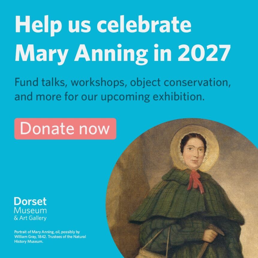 Mary Anning Fundraiser poster