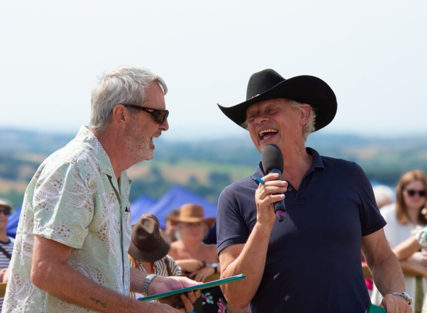 Neil Morrissey and Martin Clunes at Buckham Fair © Faye Neal Photography