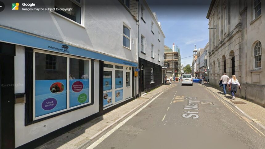The St Mary Street offices of Whitehead-Ross Social Work