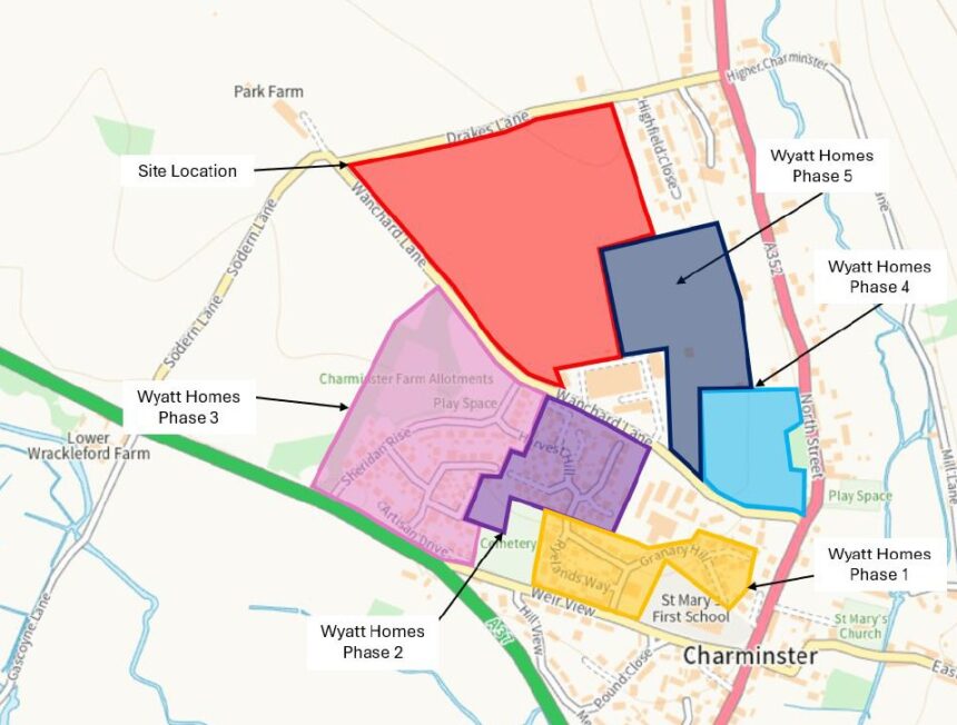 Wanchard_Lane - map