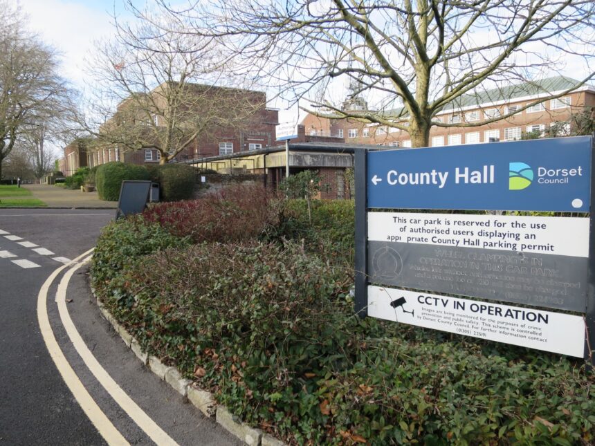 County Hall - from east entrance