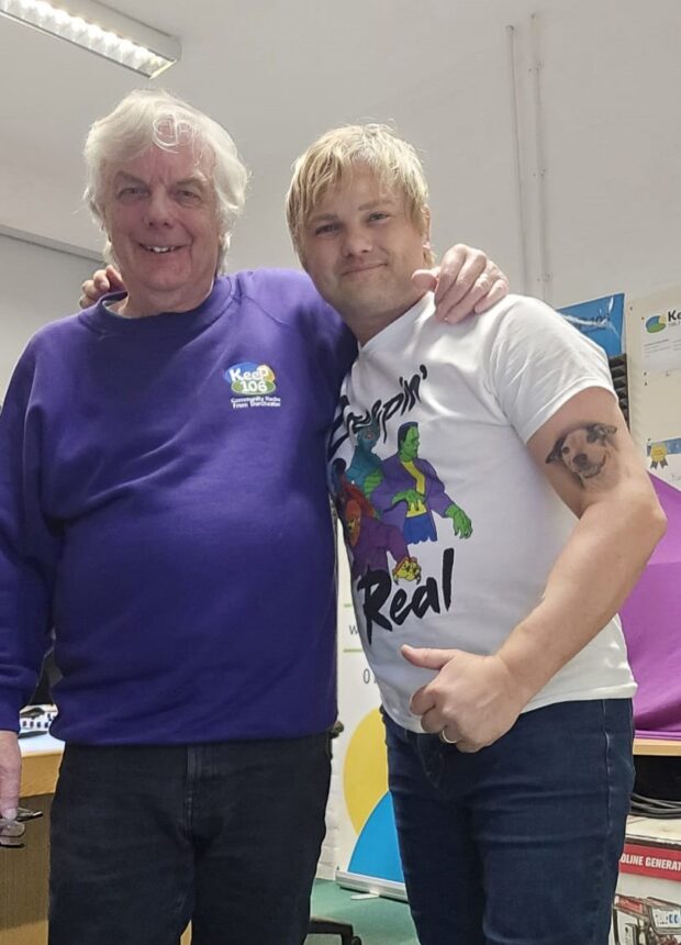 Andy Senior and Nick Capaldi